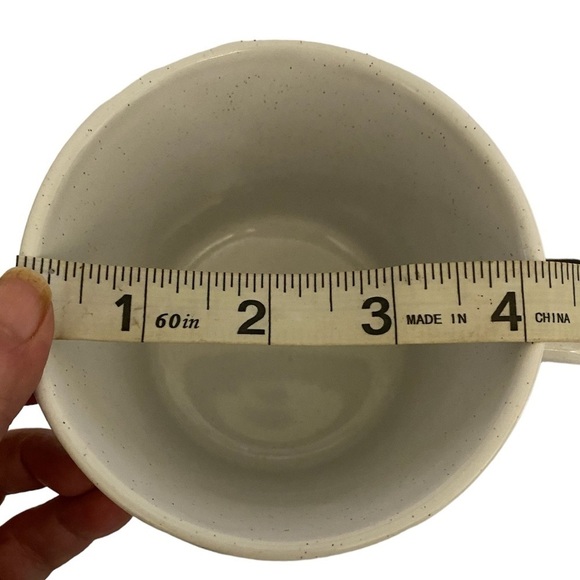 Potter’s Corner Handcrafted Ceramics White Ceramic Gold Heart’s and Gold Trim - Picture 6 of 8